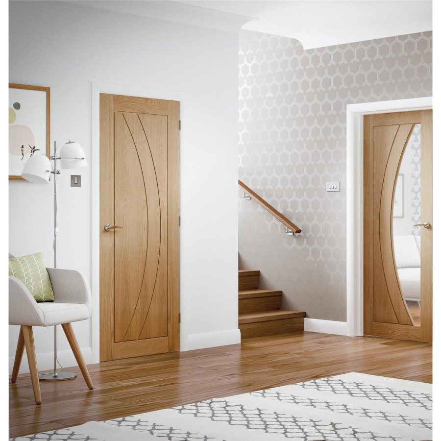 Internal Oak Pre-Finished Salerno - Pre-Finished, 2040 x 826 x 40 mm