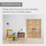 Internal Oak Pre-Finished Shaker 4 Panel Door - Pre-Finished, 1981 x 686 x 35 mm
