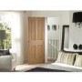 Victorian 4 Panel Pre-Finished Internal Oak Fire Door - Pre-Finished, 1981 x 838 x 44 mm