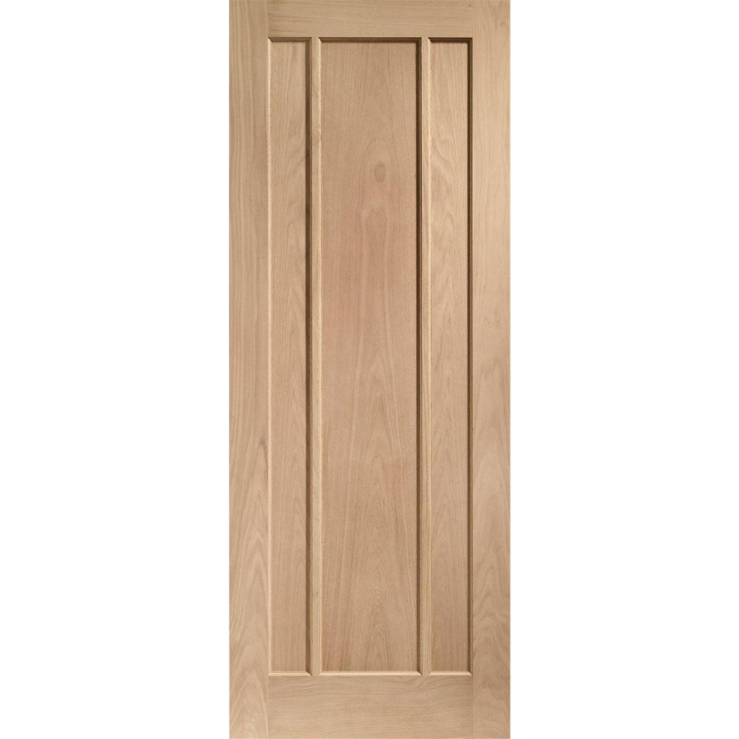 Internal Oak 3 Panel Door Pre Finished 1981 x 762 x 35mm Worcester