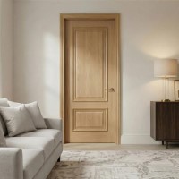 Internal Oak Pre-finished Nelson Door with RM - 1981 x 762 x 35mm (30")
