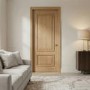 Internal Oak Pre-finished Nelson Door with RM - 1981 x 762 x 35mm (30")