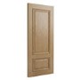 Internal Oak 2-Panel Door with Raised Mouldings - Pre-Finished - 1981 x 838 x 35mm - Nelson - XL Joinery