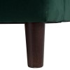 Pet Sofa Bed in Green Velvet - Suitable for Dogs &amp; Cats -Payton