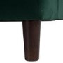 GRADE A2 - Pet Sofa Bed in Green Velvet - Suitable for Dogs & Cats -Payton