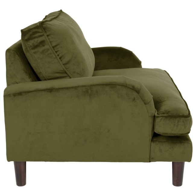 ALMOST PERFECT - Pet Sofa Bed in Olive Green Velvet - Suitable for Dogs & Cats