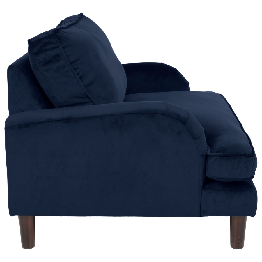 Dog Sofa Bed in Blue Velvet - Payton