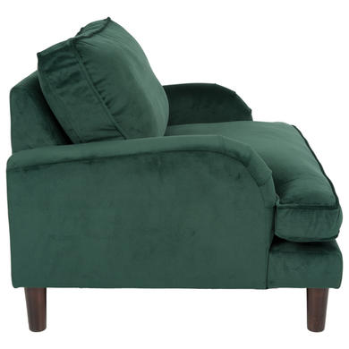 Payton Green Velvet Pet Sofa Bed - Suitable for Dogs & Cats