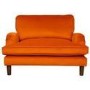 Pet Sofa Bed in Orange Velvet - Suitable for Dogs & Cats - Payton