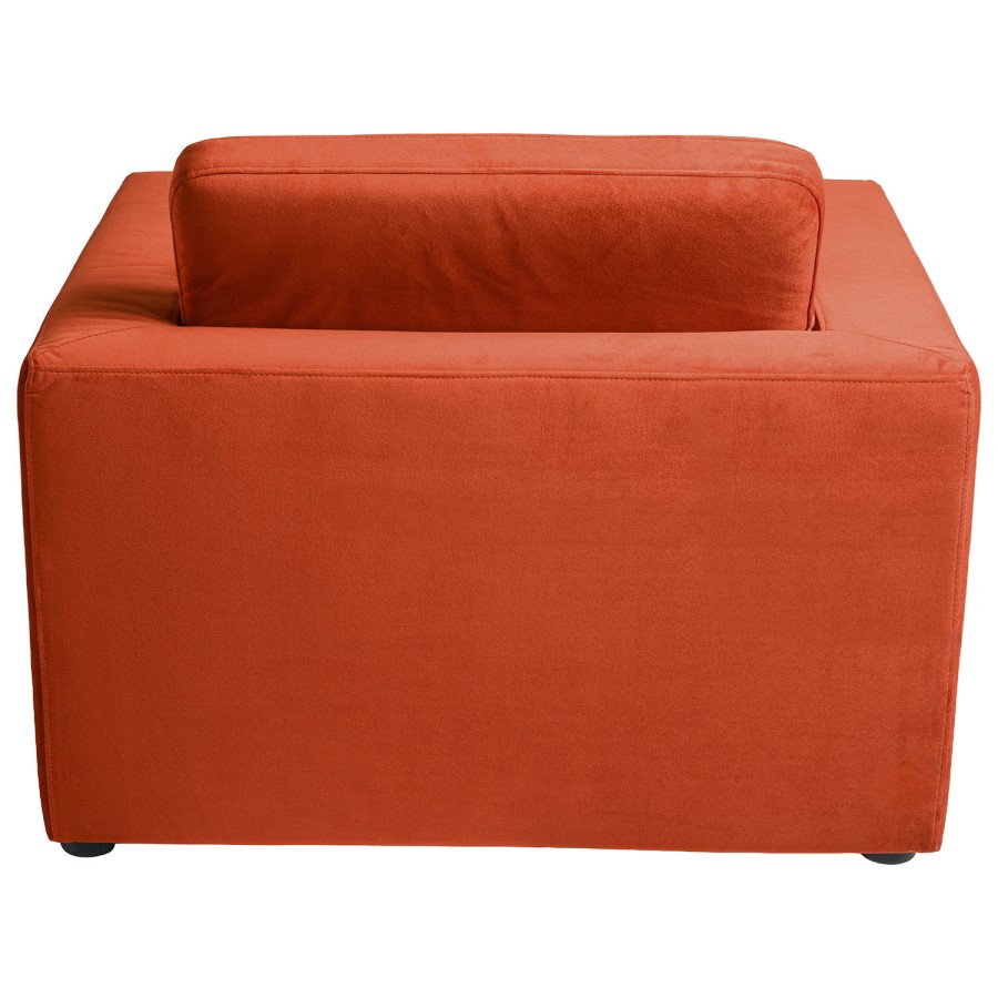 Hudson Burnt Orange Velvet Pet Sofa Bed - Suitable for Dogs & Cats