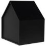 Fully Open Wooden Pet House with Quilted Cushion