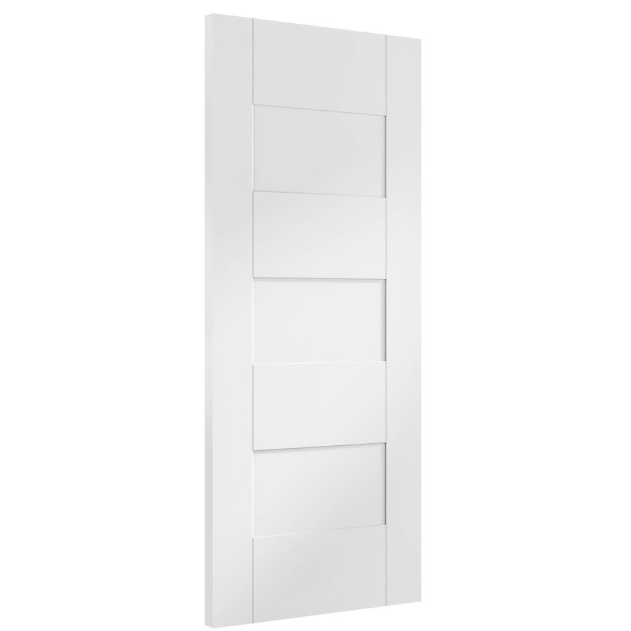 Internal White Finished FD30 Fire Door - Pre-Finished - 1981 x 686 x 44mm - Perugia Essential - XL Joinery
