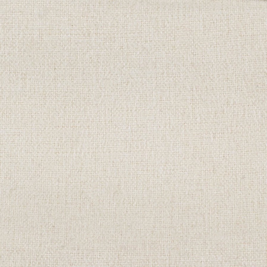 Cream Fabric Single Bed Frame with Storage Drawer - Phoebe