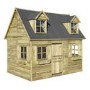 Wooden Country Cottage Playhouse - 251cm x 264cm -Rowlinson 