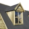 Wooden Country Cottage Playhouse - 251cm x 264cm -Rowlinson 