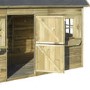 Wooden Country Cottage Playhouse - 251cm x 264cm -Rowlinson 