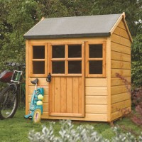 Rowlinson Little Lodge Kid's Small Garden Playhouse