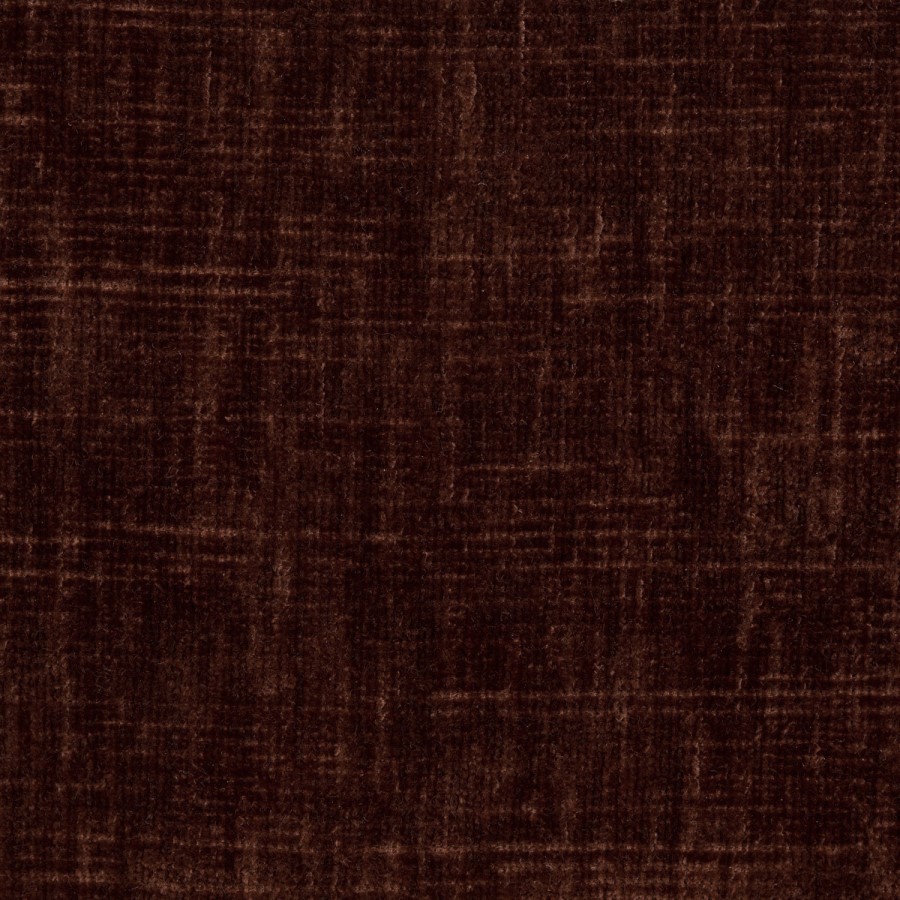 Berry Brown Chenille Feather-Filled 3-Seater Sofa - Payton Heritage