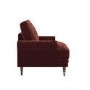 Berry Brown Chenille Feather-Filled Armchair – Payton Heritage 