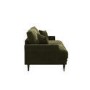 Forest Green Chenille Feather-Filled 3-Seater Sofa – Payton Heritage 
