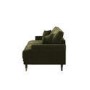 Forest Green Chenille Feather-Filled 3-Seater Sofa – Payton Heritage 