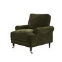 Forest Green Chenille Feather-Filled Armchair – Payton Heritage 