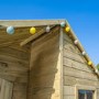 Rowlinson Wooden Highview Hideaway Playhouse - 251cm x 201cm