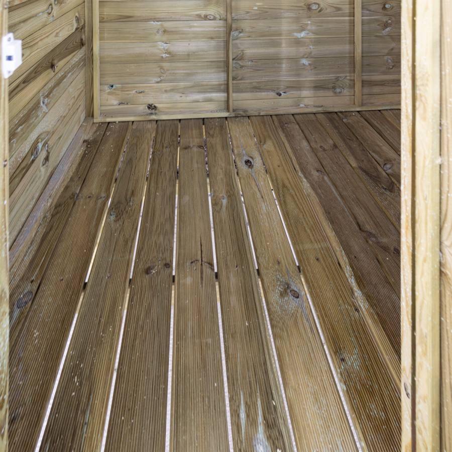 Rowlinson Wooden Highview Hideaway Playhouse - 251cm x 201cm