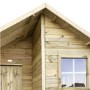Rowlinson Wooden Highview Hideaway Playhouse - 251cm x 201cm