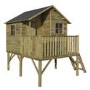 Rowlinson Wooden Highview Hideaway Playhouse - 251cm x 201cm