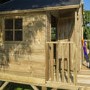 Rowlinson Wooden Highview Hideaway Playhouse - 251cm x 201cm