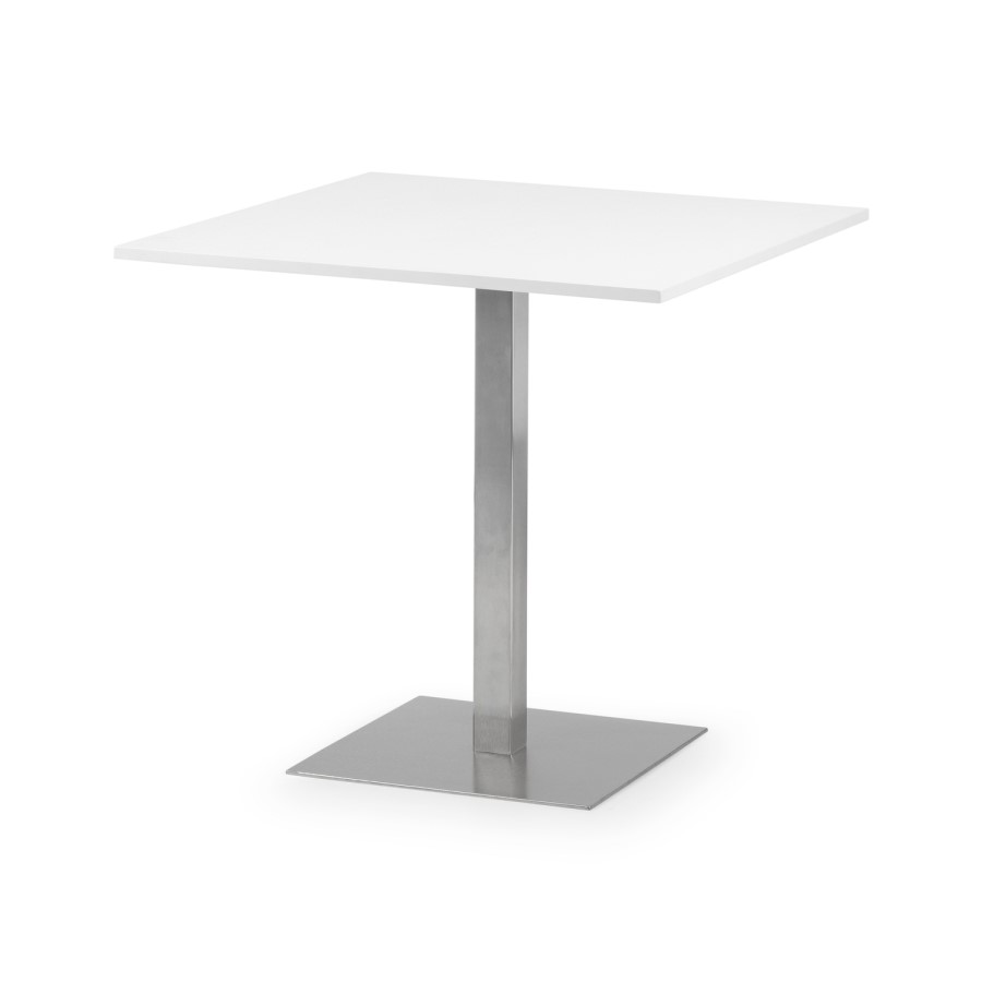 Julian Bowen Pisa Square White Table
