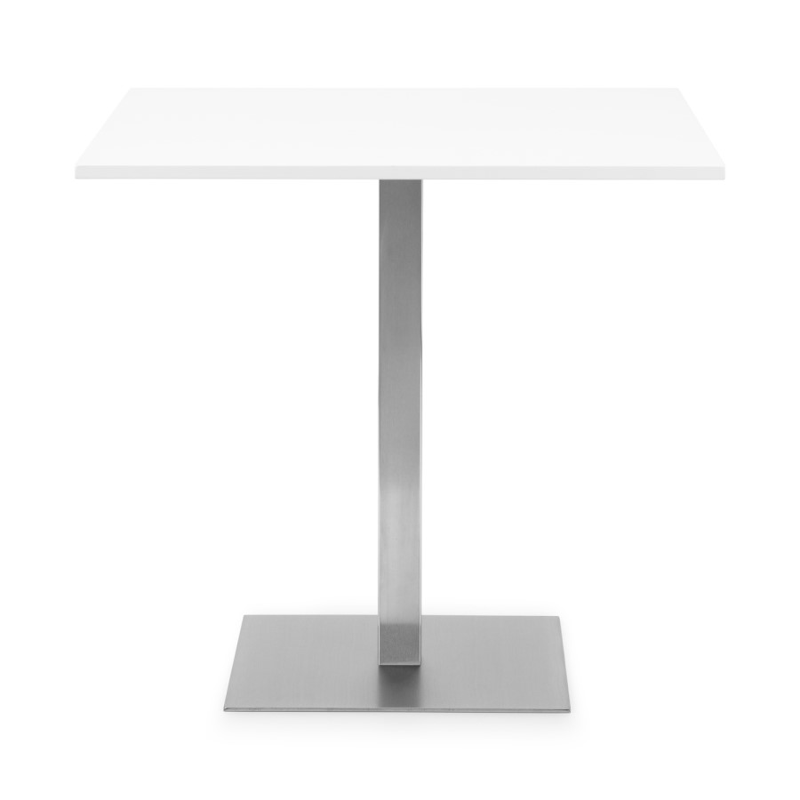 Julian Bowen Pisa Square White Table