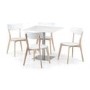 Pisa Oak & Casa Dining Set