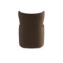 Brown Velvet Highback Accent chair - Paloma 