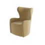 Yellow Chenille Highback Accent Chair - Paloma 