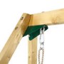 Plum Wooden Climbing Pyamid Frame