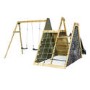 Plum Climbing Pyramid Wooden Climbing Frame with Swings