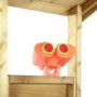 Plum Wooden Lookout Tower with Swings