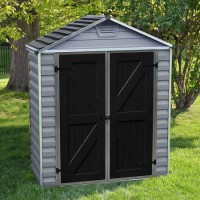 Rowlinson Palram Skylight Deco Apex Shed 6 x 3ft