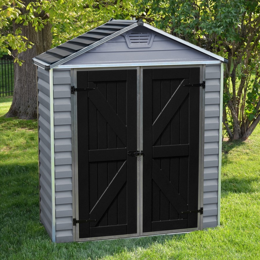 Rowlinson Palram Skylight Deco Apex Shed 6 x 3ft
