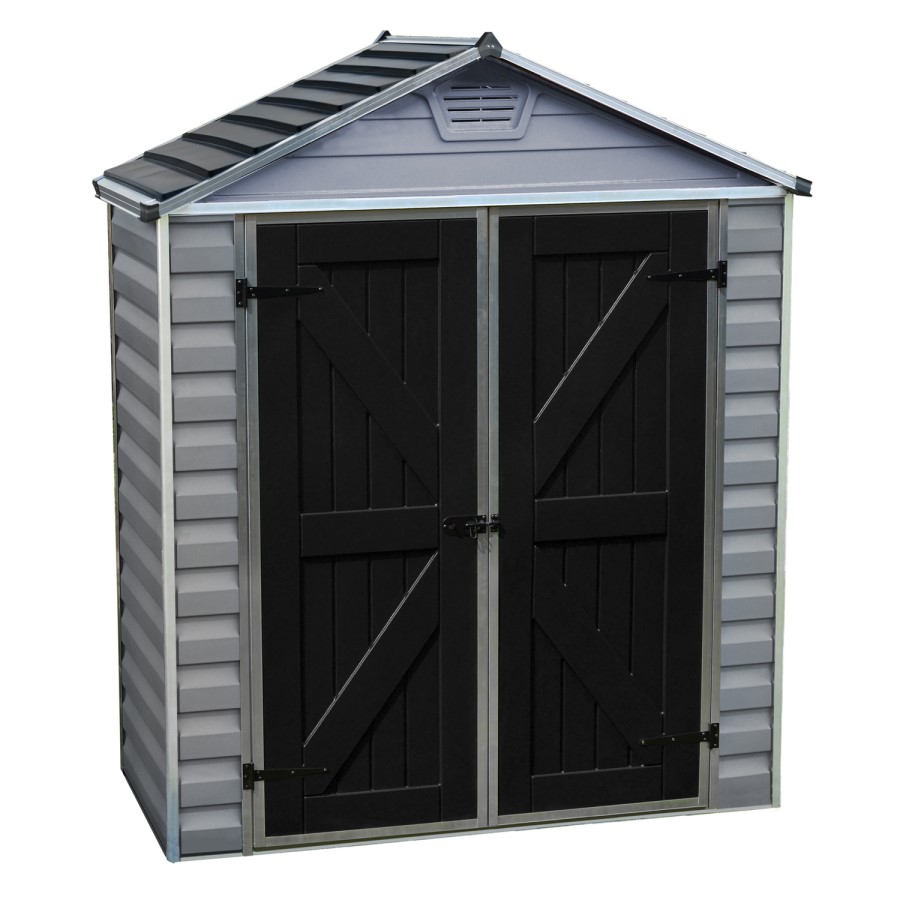 Rowlinson Palram Skylight Deco Apex Shed 6 x 3ft