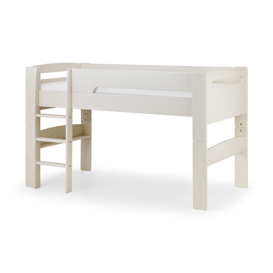 GRADE A1 - Julian Bowen Pluto Mid Sleeper in Stone White