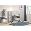 Julian Bowen Pluto Midsleeper Bed in Dove Grey with Blue Star Tent