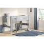 Julian Bowen Pluto Midsleeper Bed in Dove Grey with Blue Star Tent
