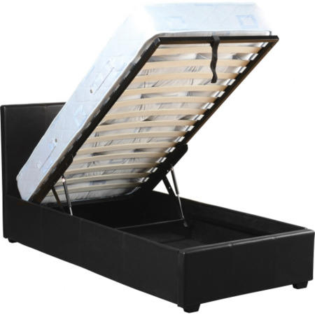 LPD Limited PLUSBLA3.0 LPD Prado Plus Single Bed in Black
