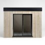 Insulated Wooden Garden Room - 2.5m x 3.4m  - Lusso