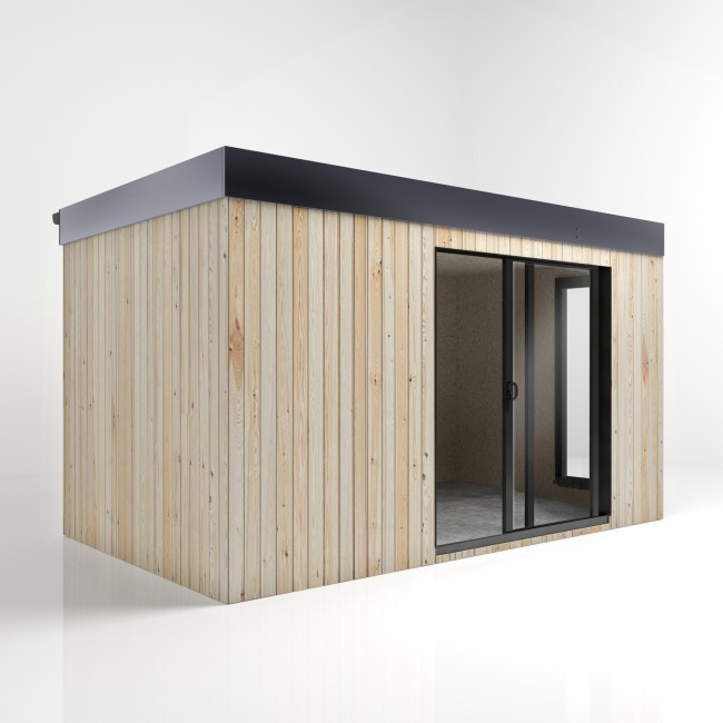 Insulated Wooden Garden Room - 2.5m x 4.6m - Lusso