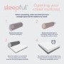 King Size 1000 Pocket Sprung Gel Top Hybrid Rolled Cooling Mattress - Sleepful