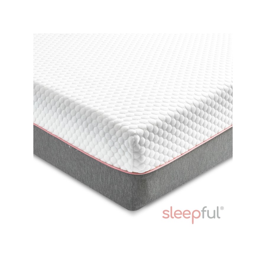 Super King 1000 Pocket Sprung Gel Top Hybrid Rolled Cooling Mattress - Sleepful